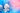 Pink And Blue blossom - Adhesive Vinyl Wrap