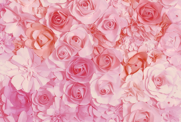 Pink Paper Flower - Adhesive Vinyl Wrap