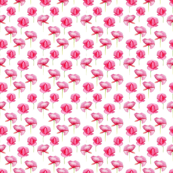 Pink Poppie Print Please - Adhesive Vinyl Sheets