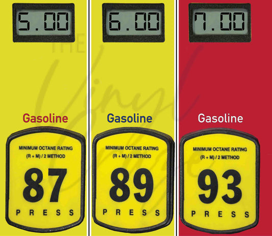 Gas Pumps Plain - Adhesive Vinyl Wrap