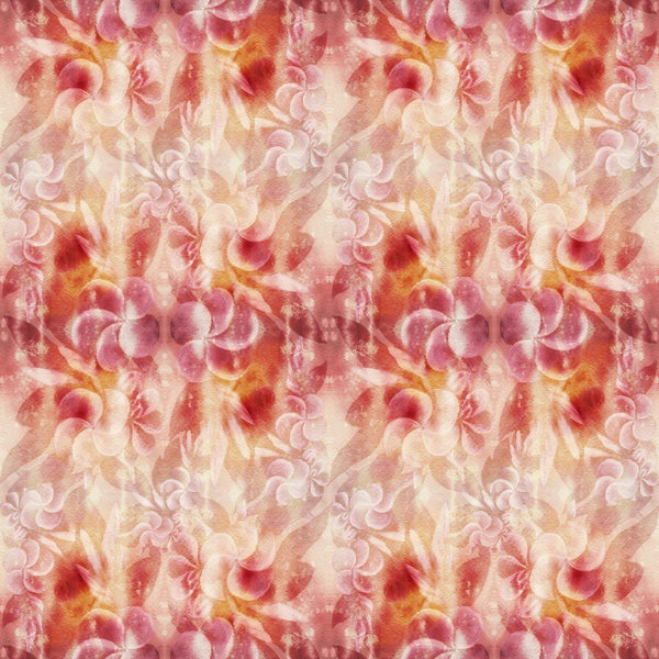 Plumeria Watercolor - Adhesive Vinyl 12x12 Sheet
