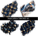 Polar Express UV DTF Decal sheets 10 Designs available
