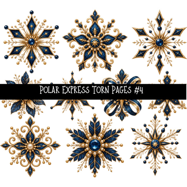 Polar Express UV DTF Decal sheets 10 Designs available
