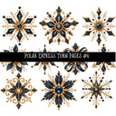 Polar Express UV DTF Decal sheets 10 Designs available