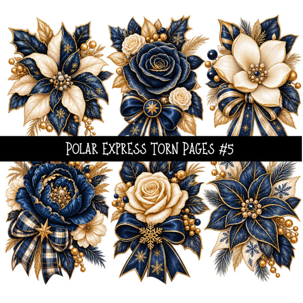 Polar Express UV DTF Decal sheets 10 Designs available