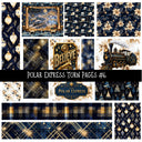 Polar Express UV DTF Decal sheets 10 Designs available