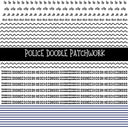 Police Doodle Patchwork Set