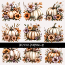 Precious Pumpkins - UV DTF Decal sheet 3 variants