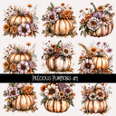 Precious Pumpkins - UV DTF Decal sheet 3 variants