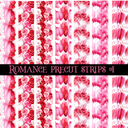 Romance precut strips 12x12 vinyl sheet (2 variants)