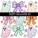 Preppy Halloween UV DTF Decal sheets 2 designs available