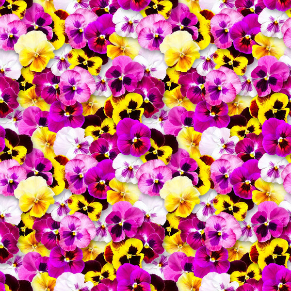 Pretty Pansy - Adhesive Vinyl Sheets