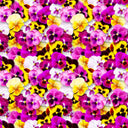 Pretty Pansy - Adhesive Vinyl Sheets