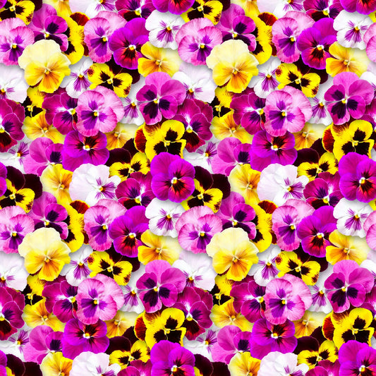 Pretty Pansy - Adhesive Vinyl Sheets