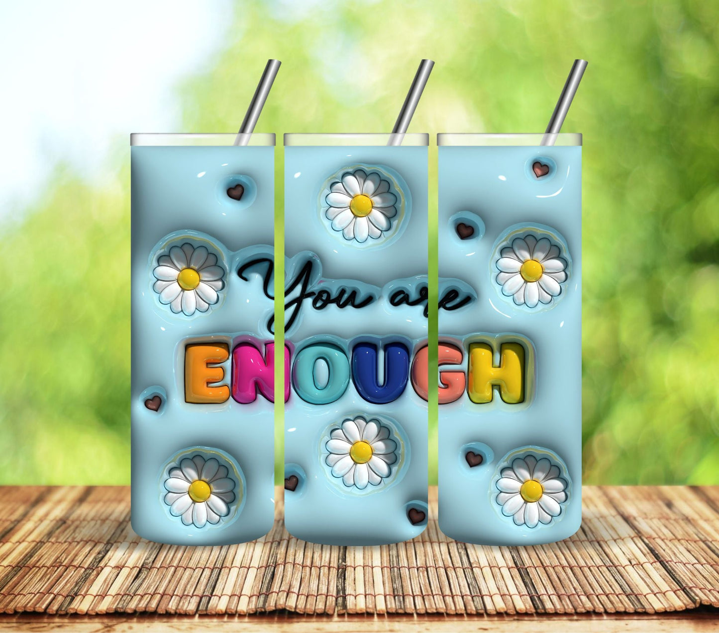 You are enough puff - Adhesive Vinyl Wrap