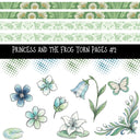 Princess and the Frog torn pages UV DTF Decal sheets 2 Designs available