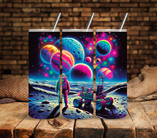 Space Man - Adhesive Vinyl Wrap