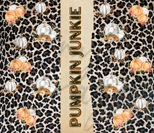 Pumpkin Junkie - Adhesive Vinyl Wrap