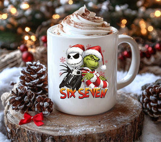 Six Seven Jack and Grinch UV DTF Decals