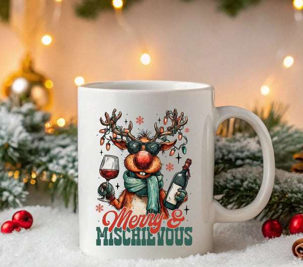 Merry and Mischievous  UV DTF Decals