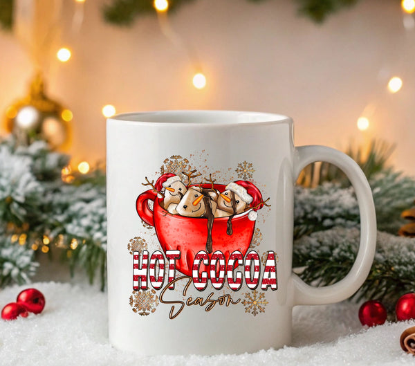 Hot Cocoa Season UV DTF Decals