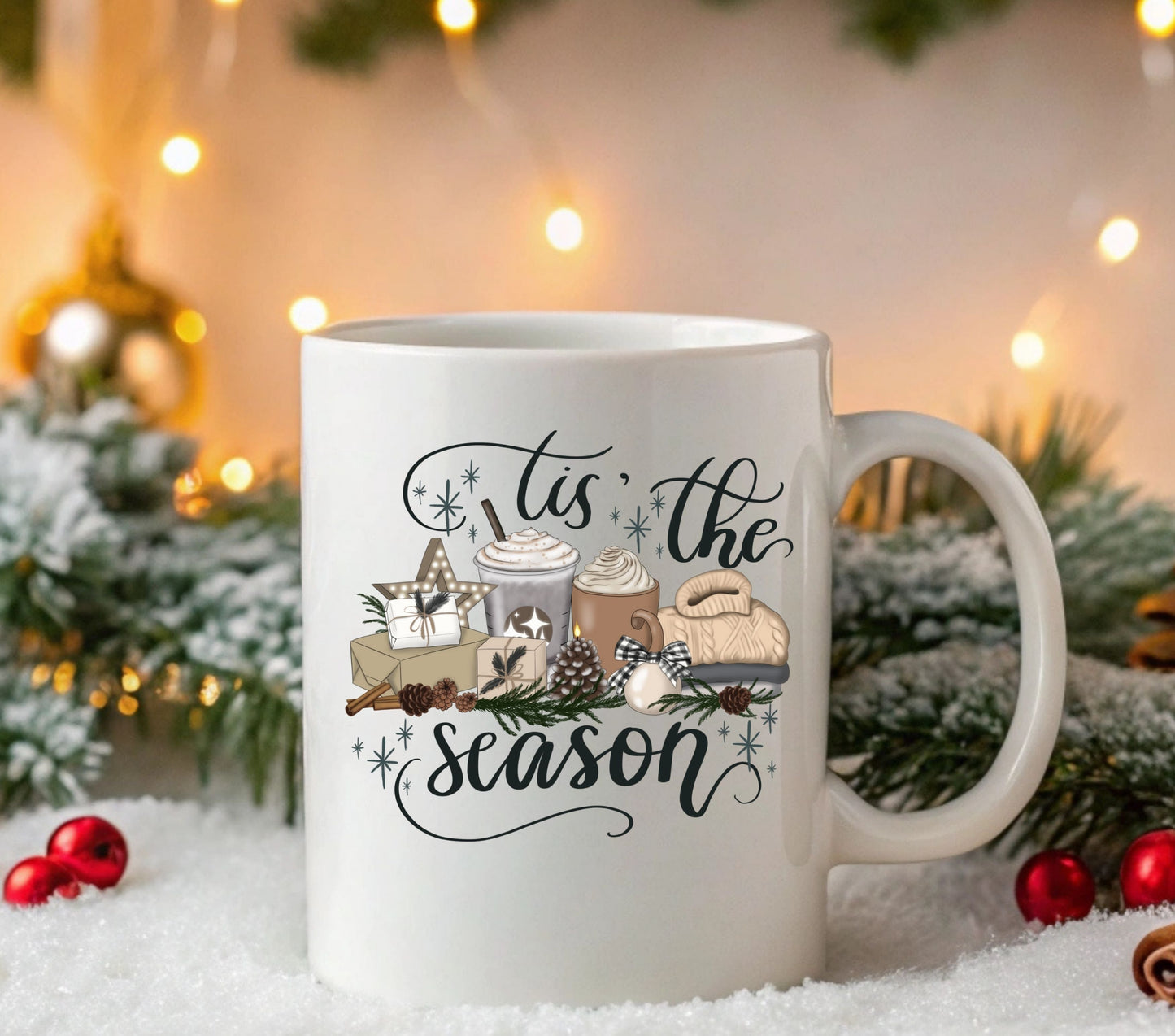 Tis the Season UV DTF Decals