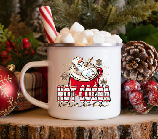 Hot Cocoa season 2 UV DTF Decals