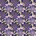 Purple Floral Mandala - Adhesive Vinyl Sheets
