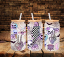 Purple Halloween - UV DTF 16oz Libbey wrap