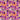 Purple Flowers On Orange - Adhesive Vinyl Sheets