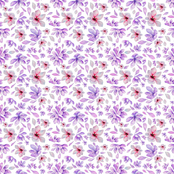 Purple Petals - Adhesive Vinyl Sheets
