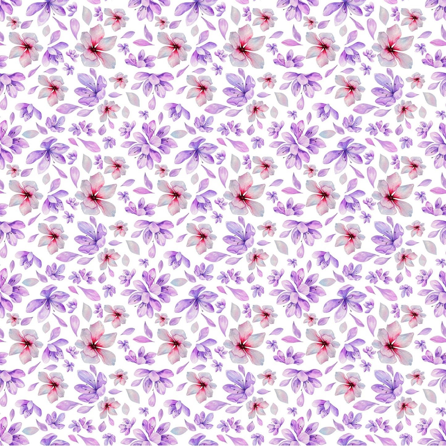 Purple Petals - Adhesive Vinyl Sheets