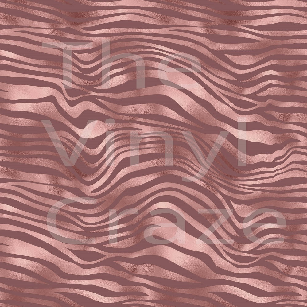 Rose Gold Animal Series - Adhesive Vinyl 12x12 Sheets