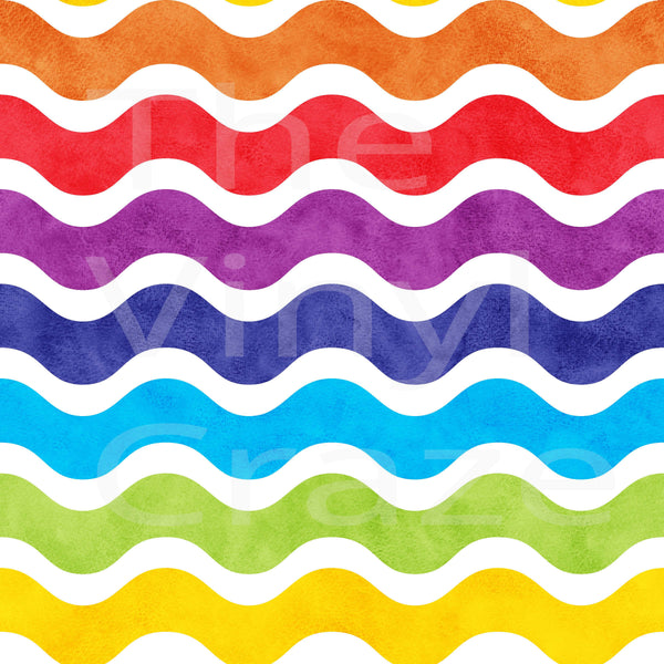 Rainbow - Adhesive Vinyl 12x12 Sheets - Collection