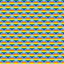 Rainbow Hearts - Adhesive Vinyl Sheets