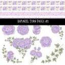 Rapunzel torn pages UV DTF Decal sheets 2 Designs available
