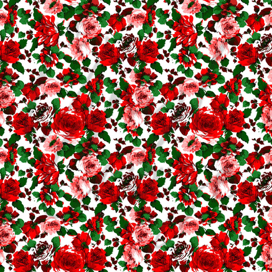 Red Red Rose - Adhesive Vinyl Sheets