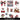 Red White and Boom UV DTF Decal sheets 3 designs to choose from