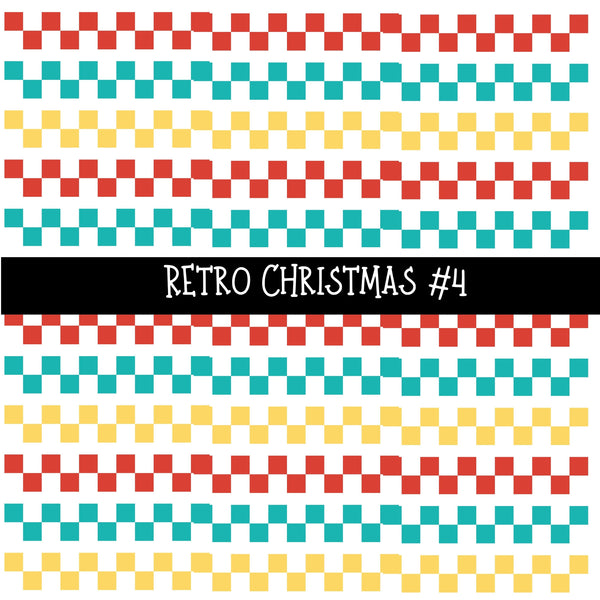 Retro Christmas UV DTF Decal sheets 7 Designs available
