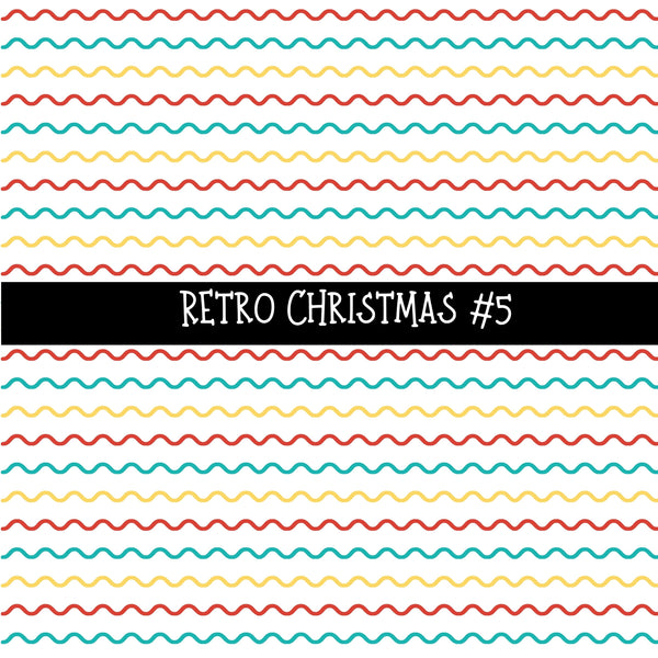 Retro Christmas UV DTF Decal sheets 7 Designs available