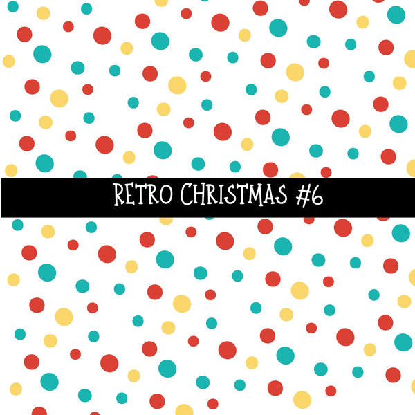 Retro Christmas UV DTF Decal sheets 7 Designs available