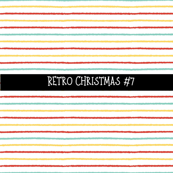 Retro Christmas UV DTF Decal sheets 7 Designs available