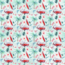 Retro Surfs Up - Adhesive Vinyl Sheets