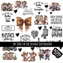 My Ride or die Doodle Patchwork Set