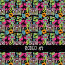 Rodeo Collection vinyl sheets 6 Patterns to choose from