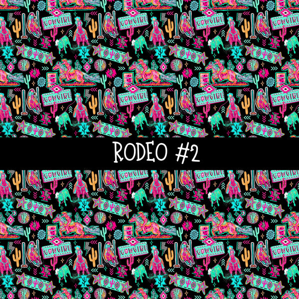 Rodeo Collection vinyl sheets 6 Patterns to choose from