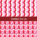 Romance Duo precut vinyl sheet- 2 coordinating patterns on one sheet (7 Variants)