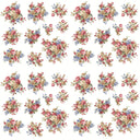 Rose Print - Adhesive Vinyl 12x12 Sheet