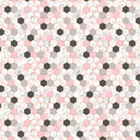 Rose Gold Honeycomb - Adhesive Vinyl Sheets