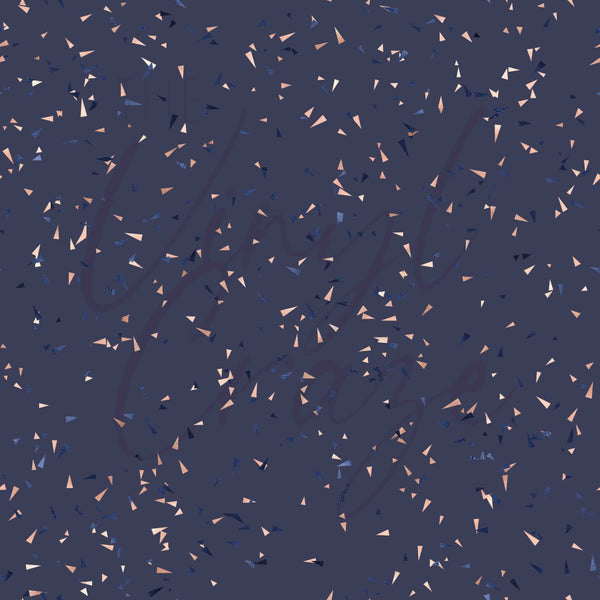 Rose Gold Pink and Navy - Adhesive Vinyl Sheets